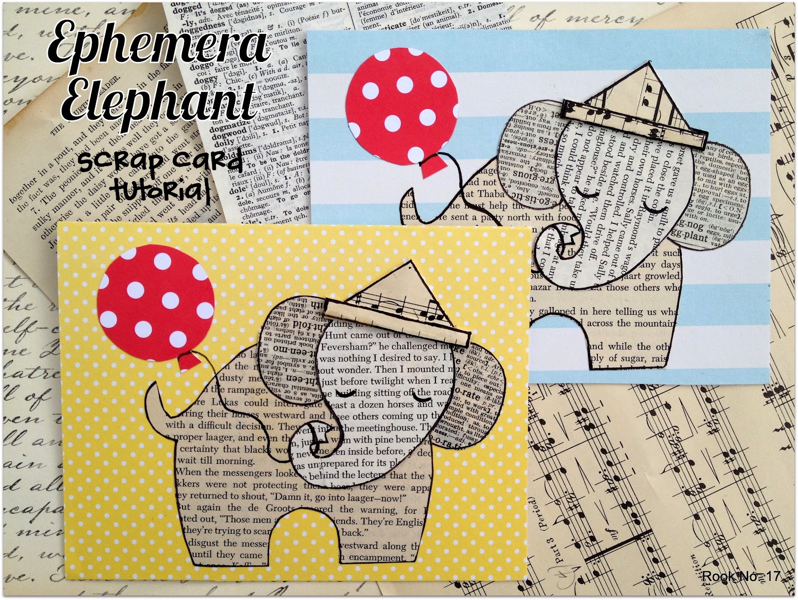 Аппликация из газет